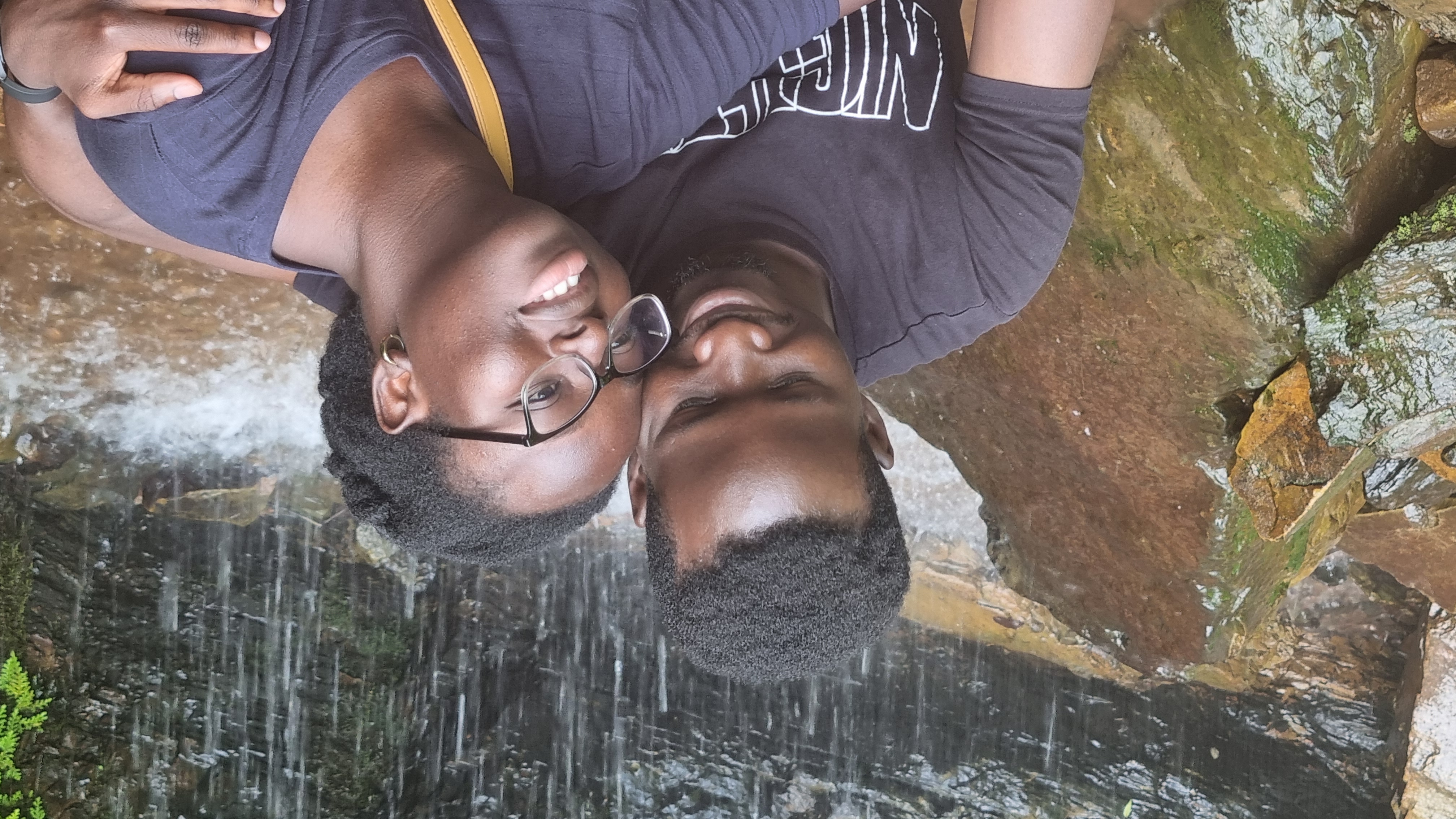 Juliette & Fabrice hiking
